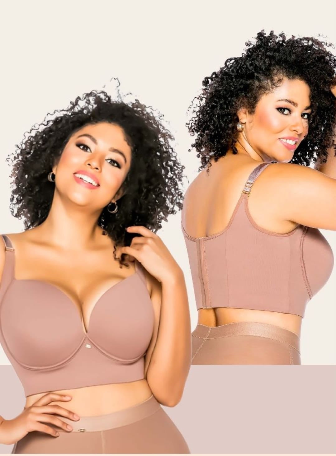 Bra Beige con tirantes 3030